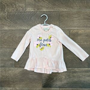 Kate Spade Light Pink Long Sleeve Kids Top